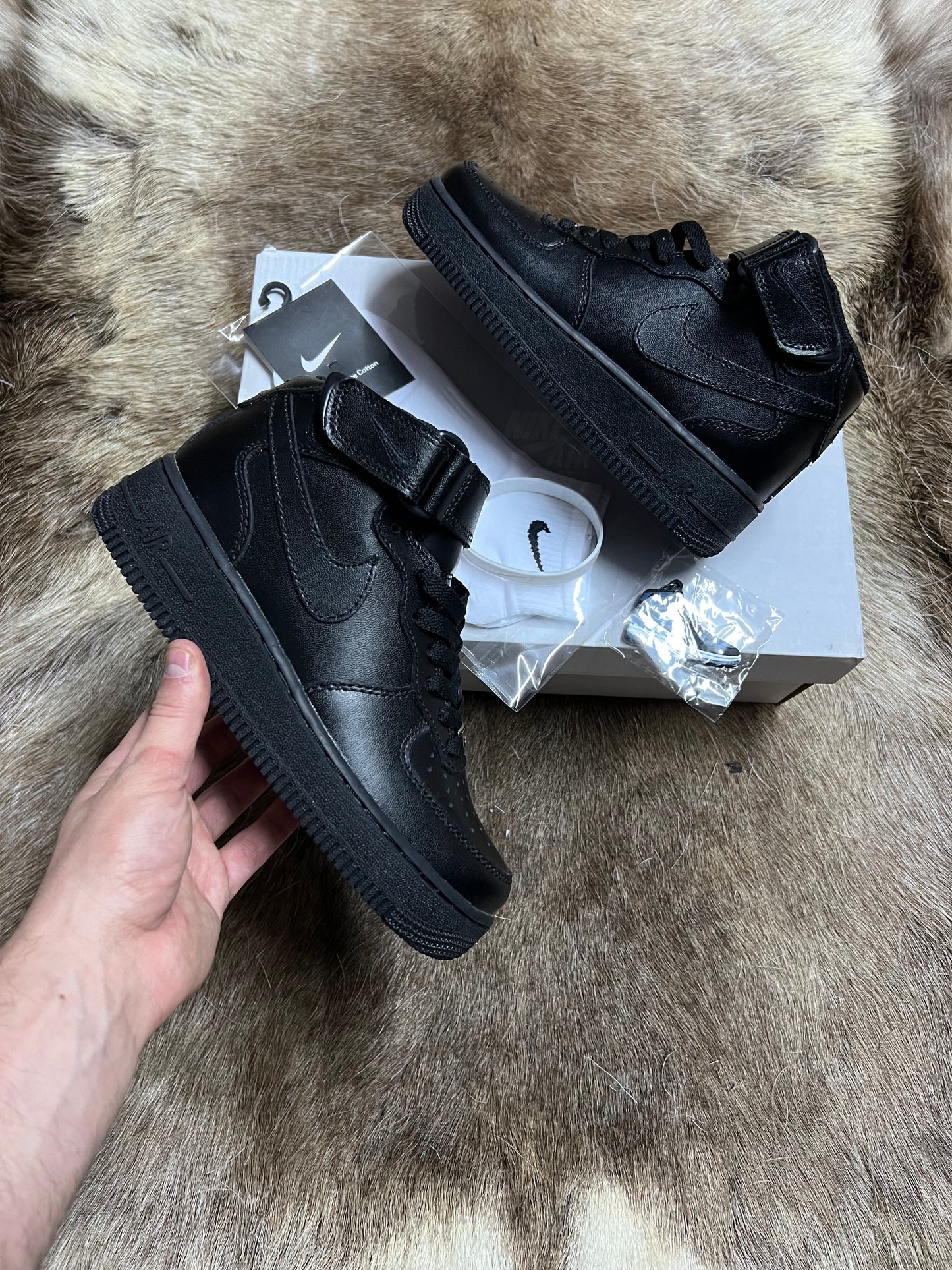 AIR FORCE 1 ALTAS NEGRAS