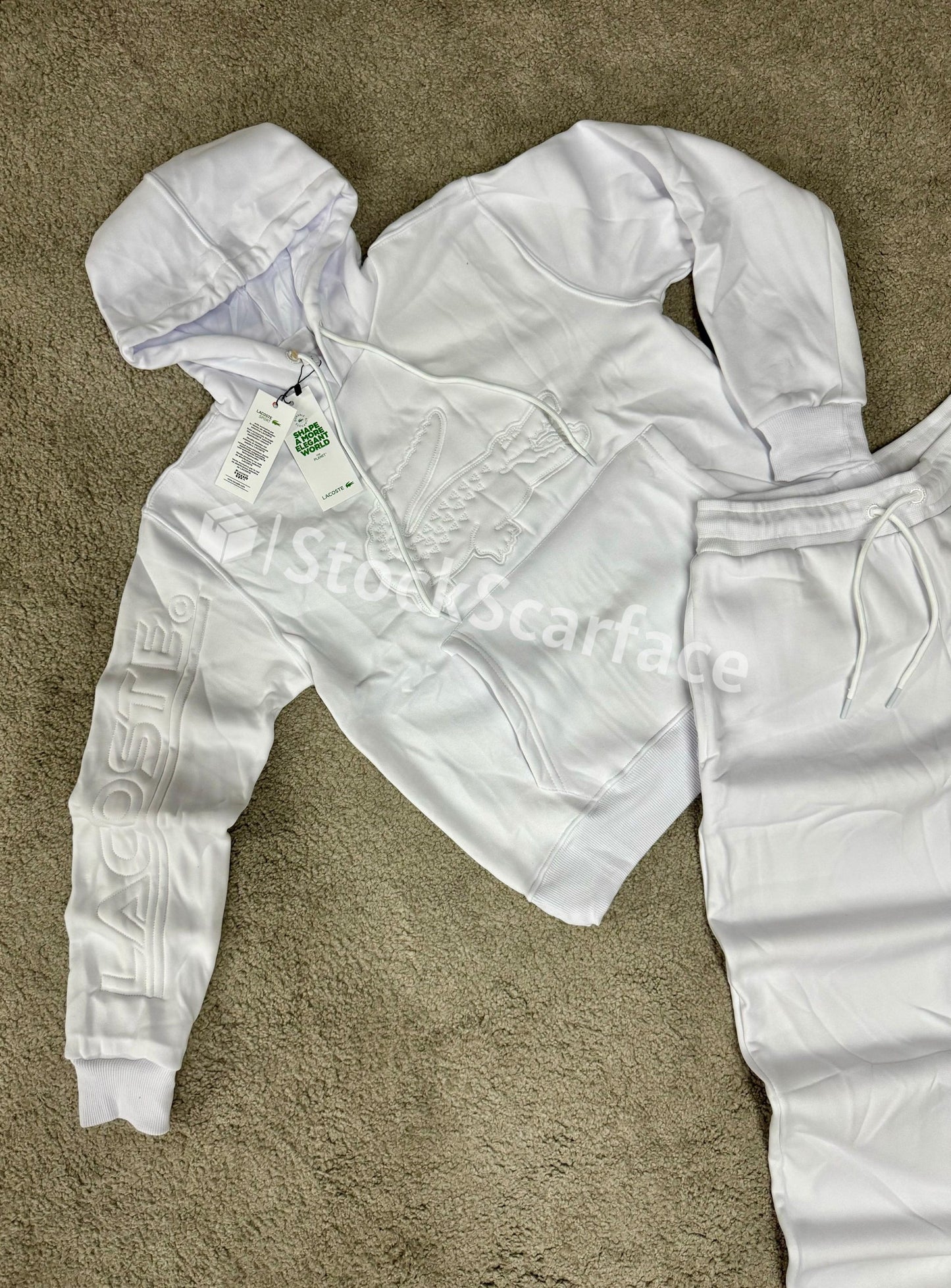 CHANDAL LACOSTE BLANCO